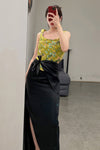 SAMUEL GUI YANG Double-layer half skirt AW21 SK02-1